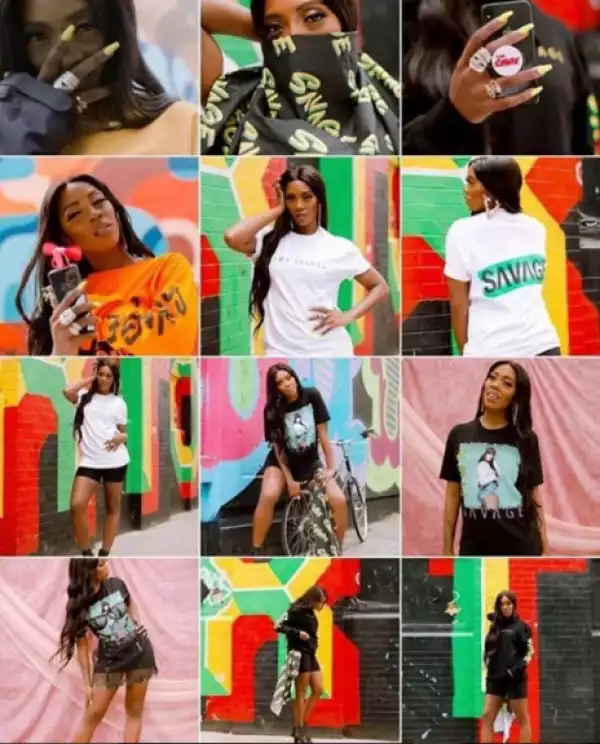 Tiwa Savage Opens Pop Up Shop In London (Photos)